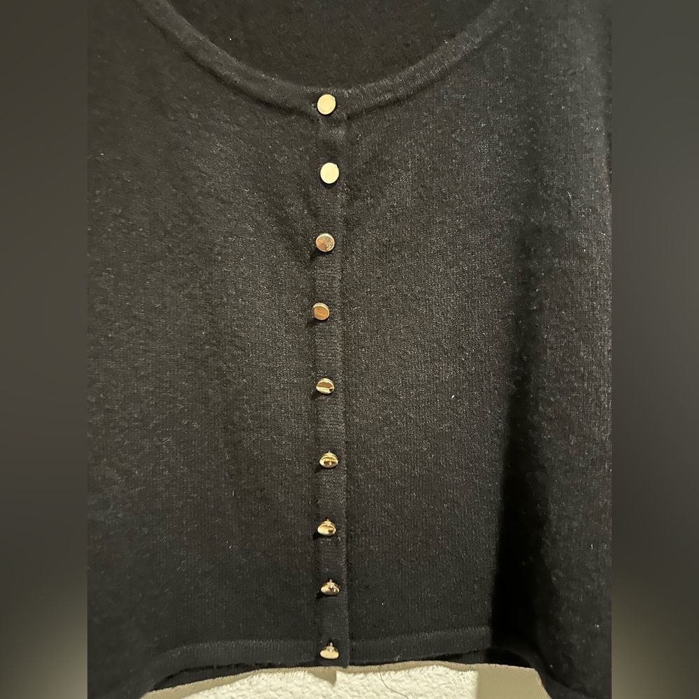 Reformation Cashmere fitted sweater - Picture 3 of 8